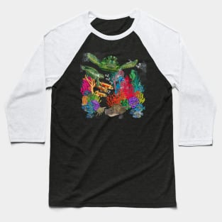 Under The Sea Baseball T-Shirt